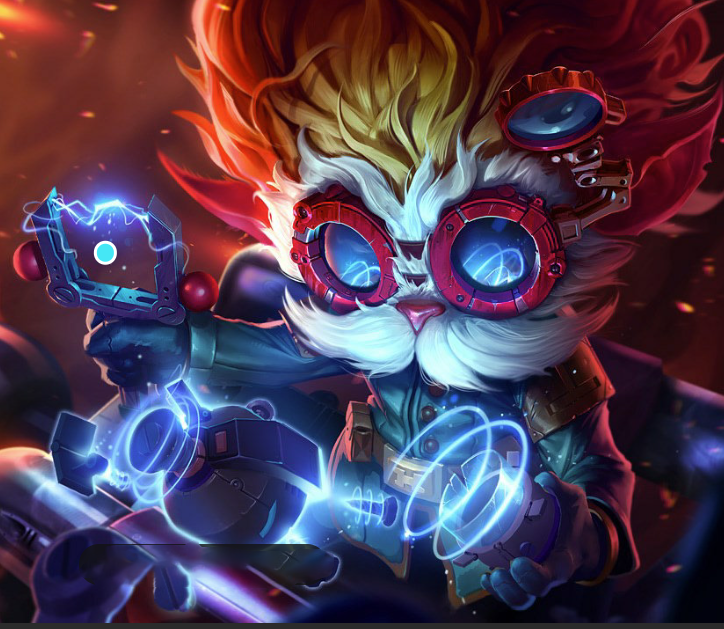 picture of heimerdinger from league of legends.