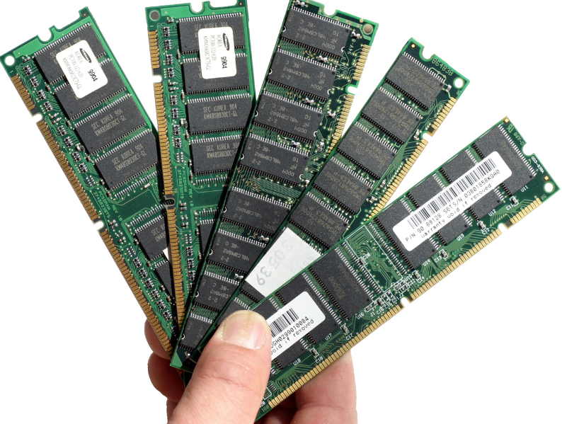 Picture of Random-Access Memory or RAM.